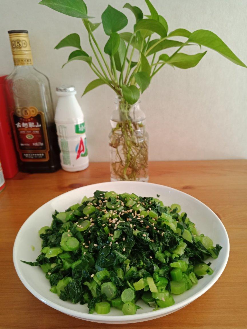 凉拌芥蓝