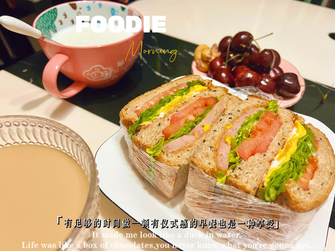 双种芝麻全麦吐司 100%全麦 烫种+波兰种