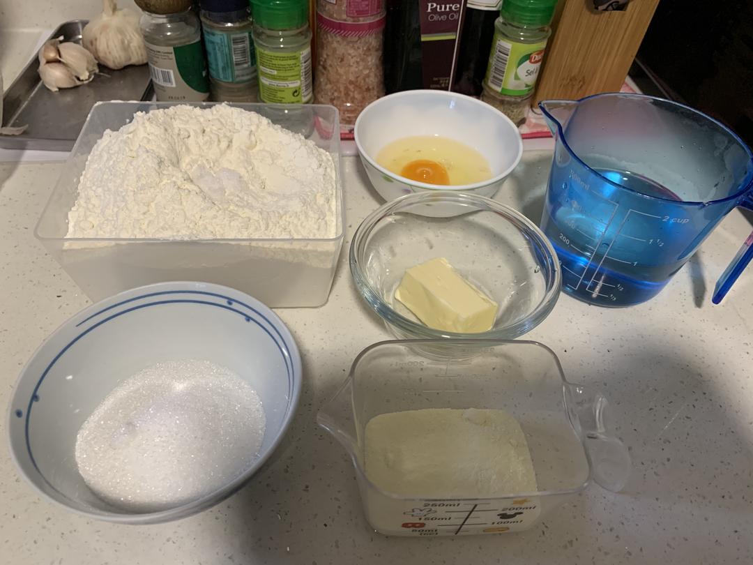 纯奶手撕吐司的做法 步骤1