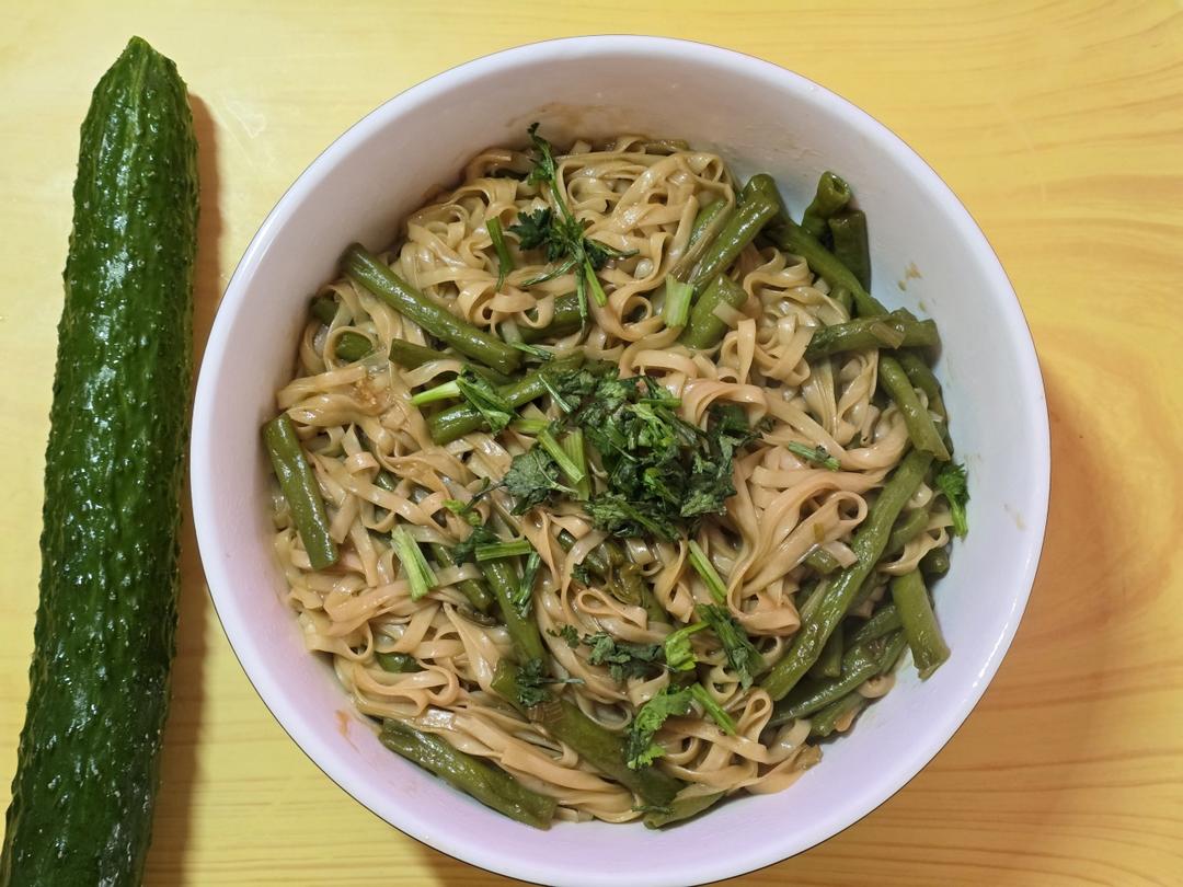 豆角焖面