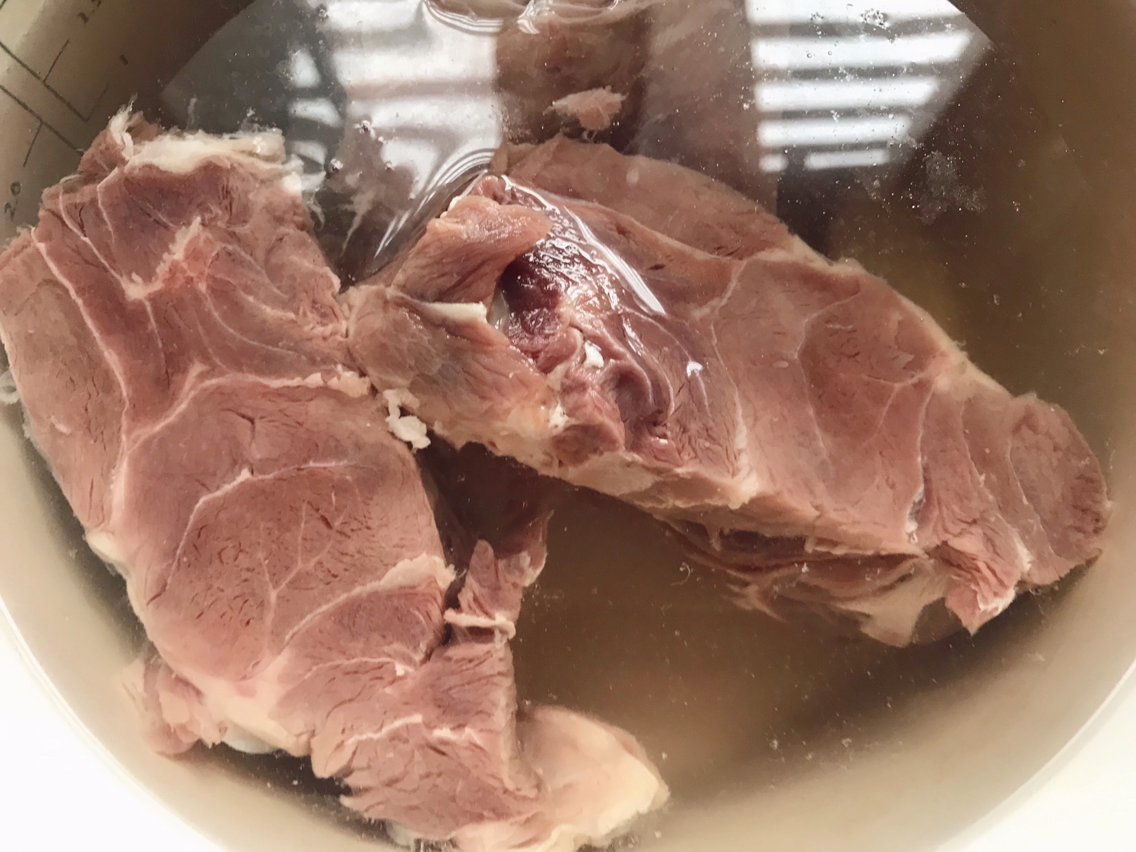 大白菜烧牛肉的做法 步骤1
