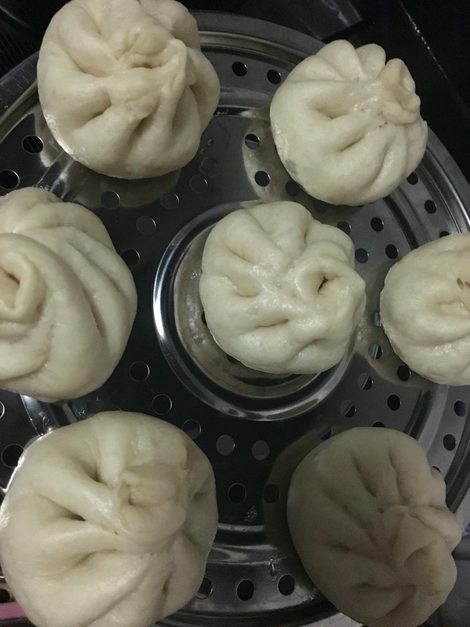 超级松软的豆沙馒头