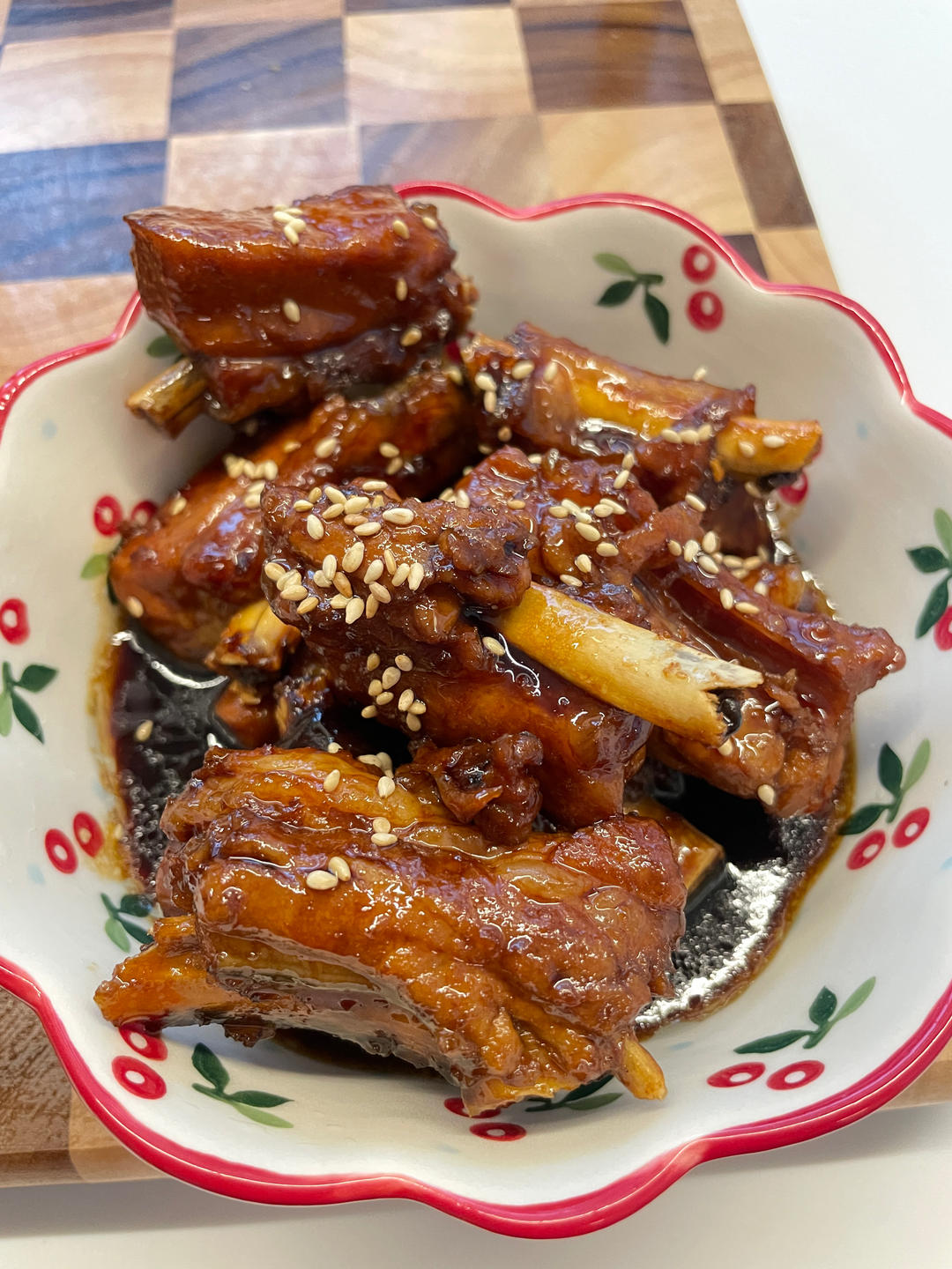 糖醋排骨/糖醋小排（不放油）（12345口诀做出正宗上海本帮）