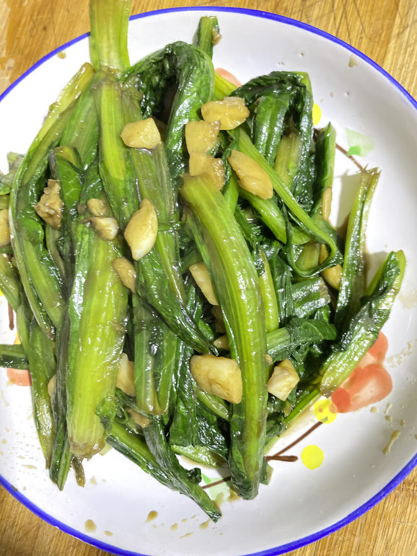 蒜蓉油麦菜（蚝油）