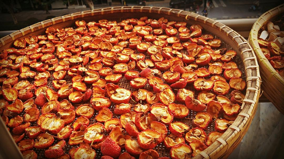 自制放心纯天然有核山楂干