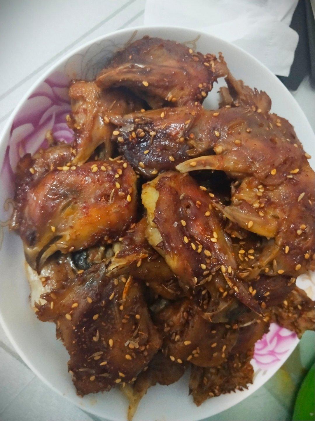 烤鸡头【烤箱】