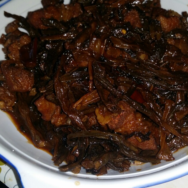 干豆角烧肉