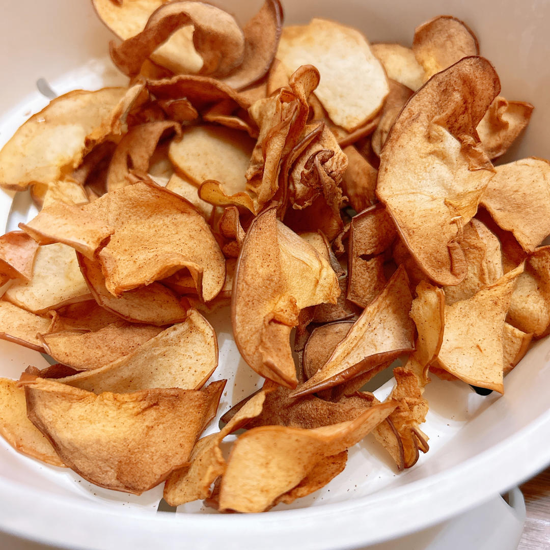 空气炸锅之苹果脆片🍎拯救你的不开心