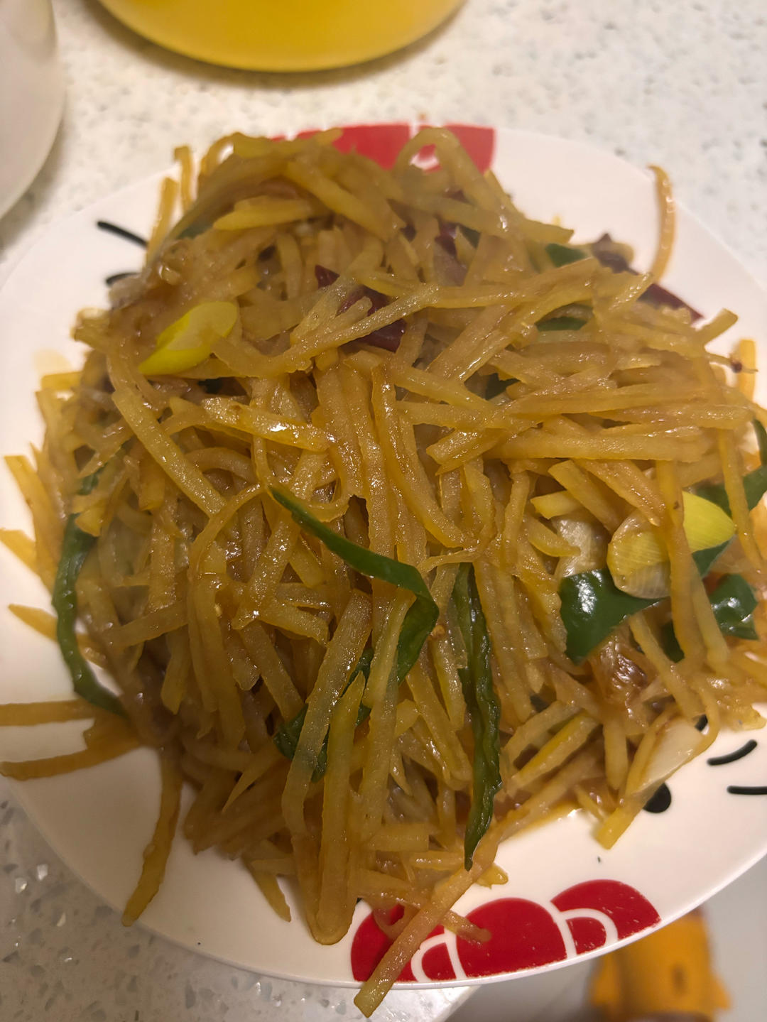 酸辣土豆丝的家常做法 超级下饭