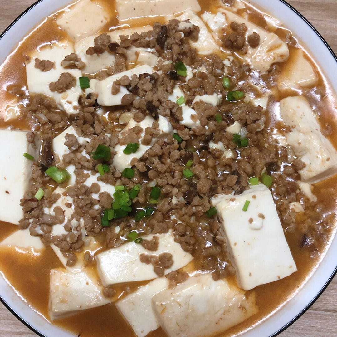 肉末嫩豆腐｜嫩滑口感爽口！这道快手菜超级下饭！！（减脂少油版）