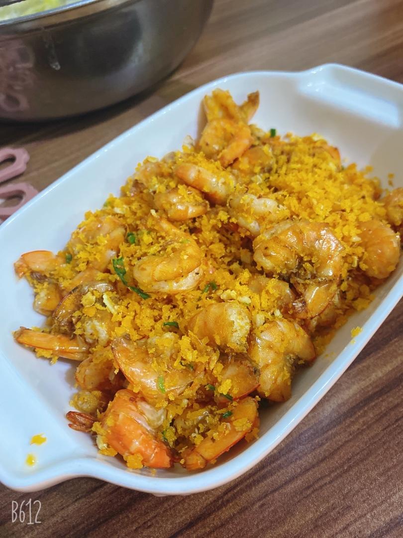 避风塘炒虾
