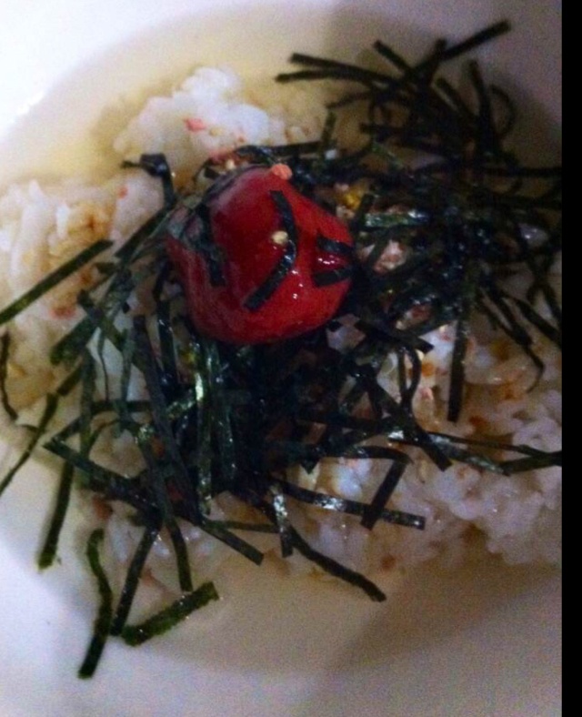 梅子茶泡饭