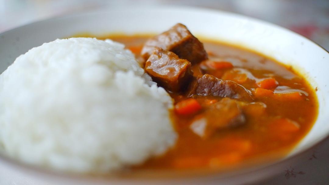 堂妈教你做咖喱牛肉饭