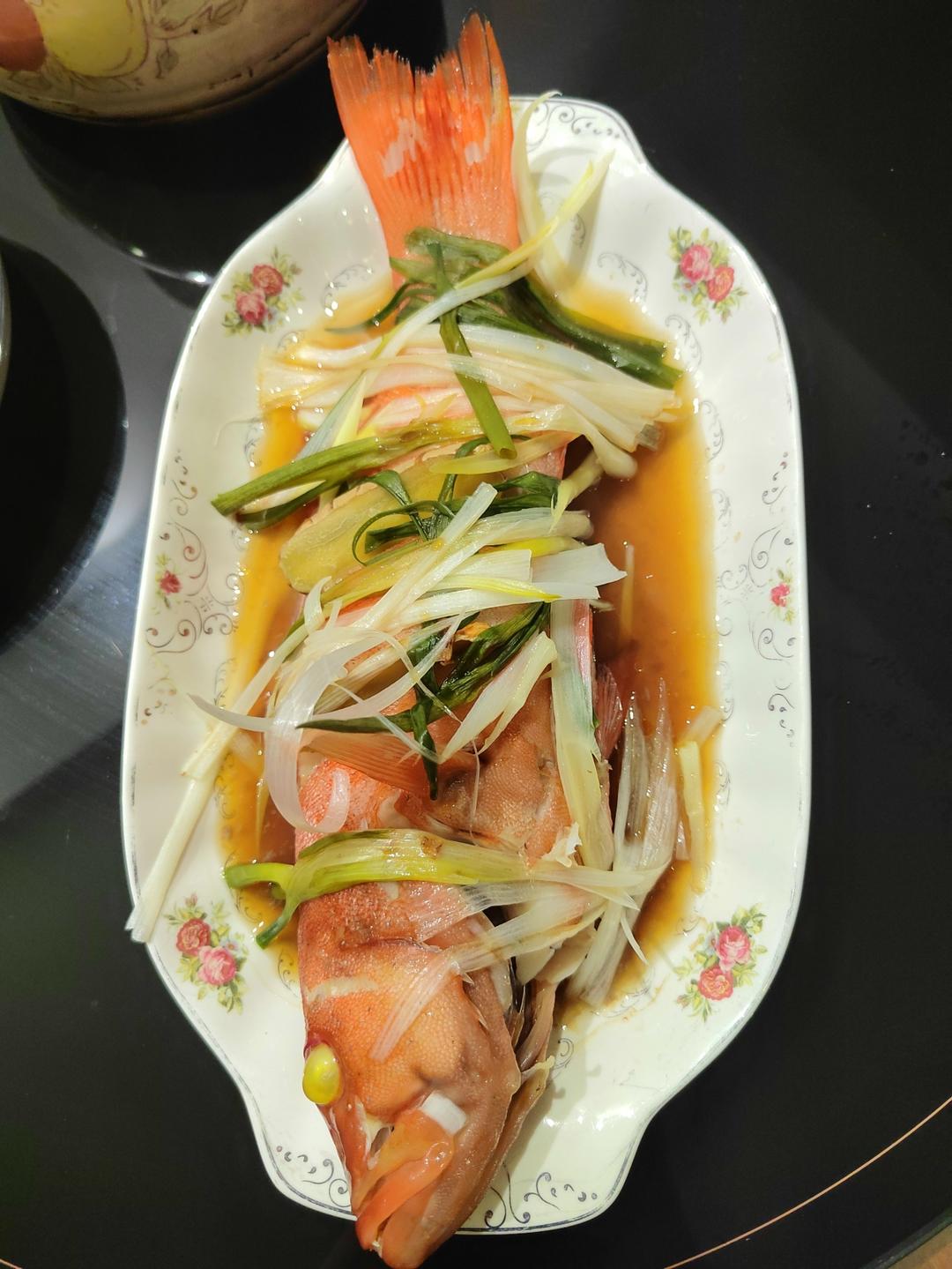 【0526】清蒸东星斑（含蒸鱼豉油做法）  <302小厨房>