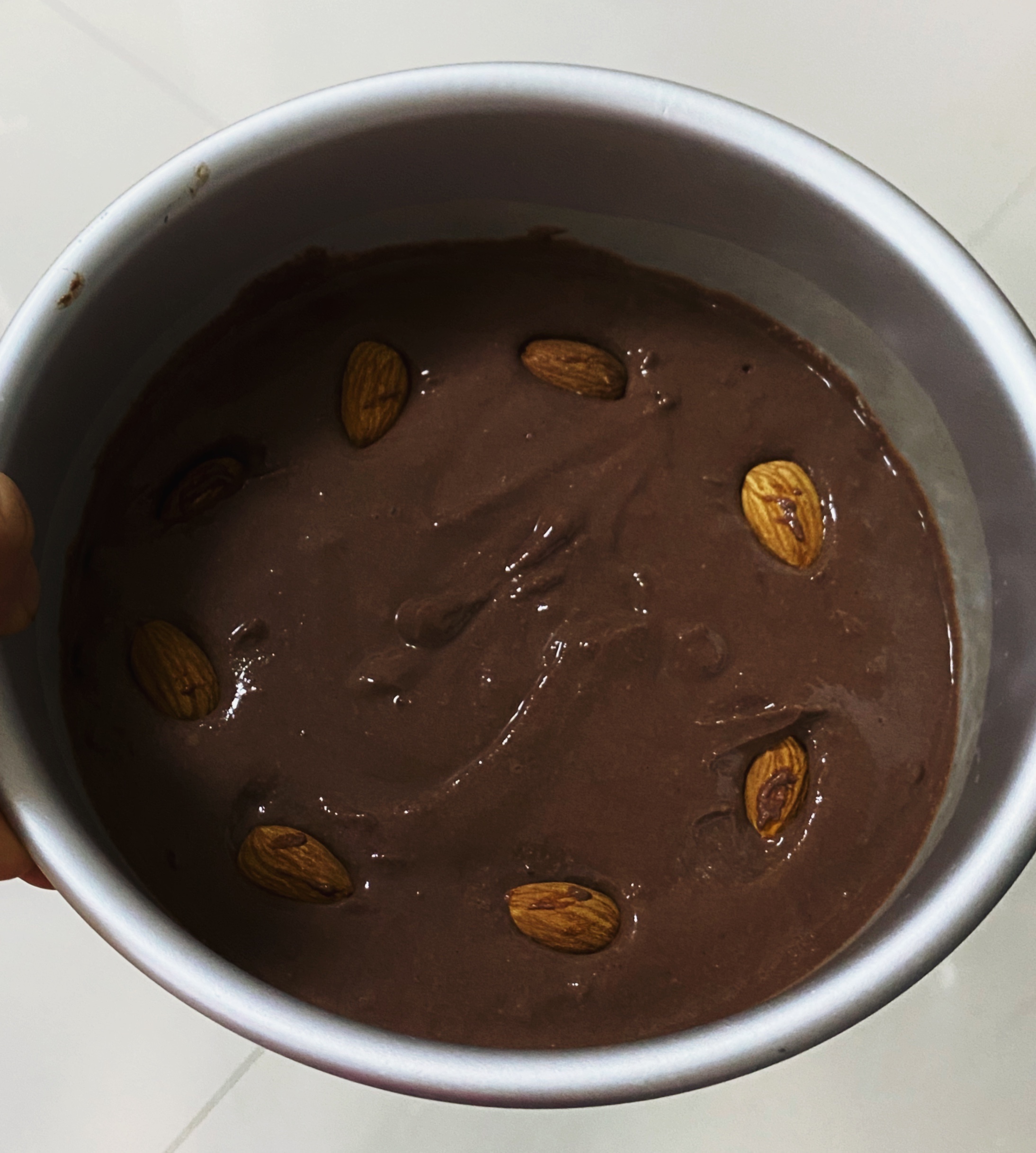 内脂豆腐｜巧克力磅蛋糕低碳水无糖无油免打发的做法 步骤5