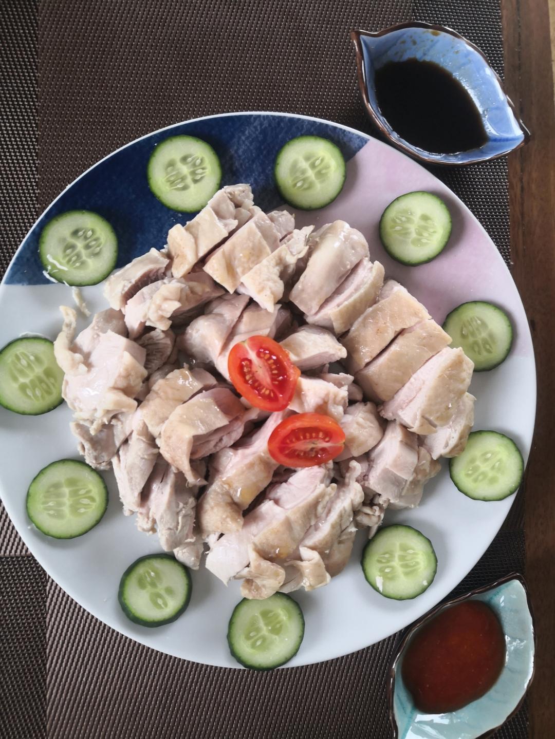 海南鸡饭（不用剁超简单版本，有视频，新加坡厨师教地道做法）