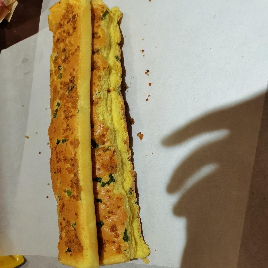 香葱肉松肥蛋糕卷～