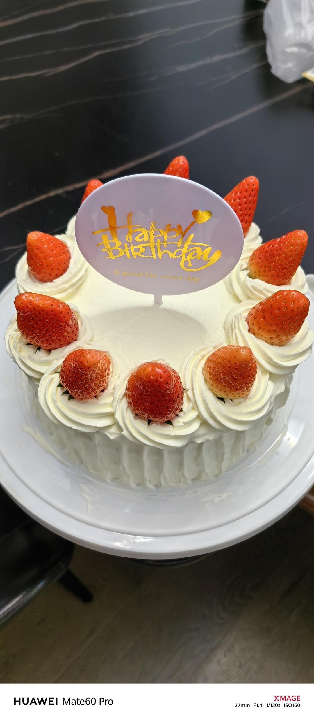 8寸加高戚风蛋糕胚