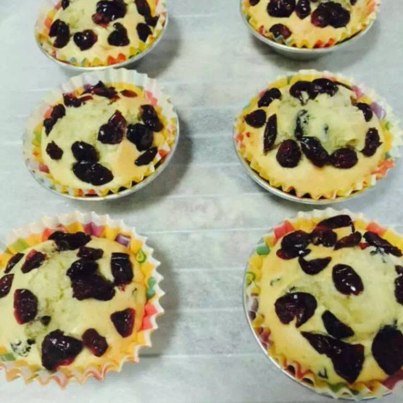 少女心的香蕉蔓越莓玛芬