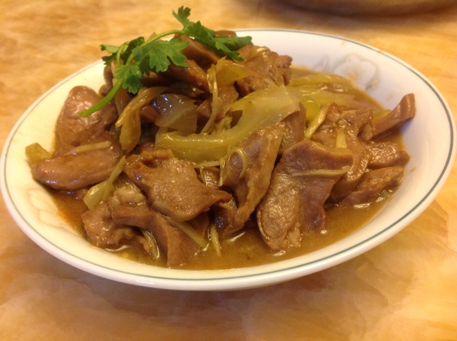 仔姜炒肉丝