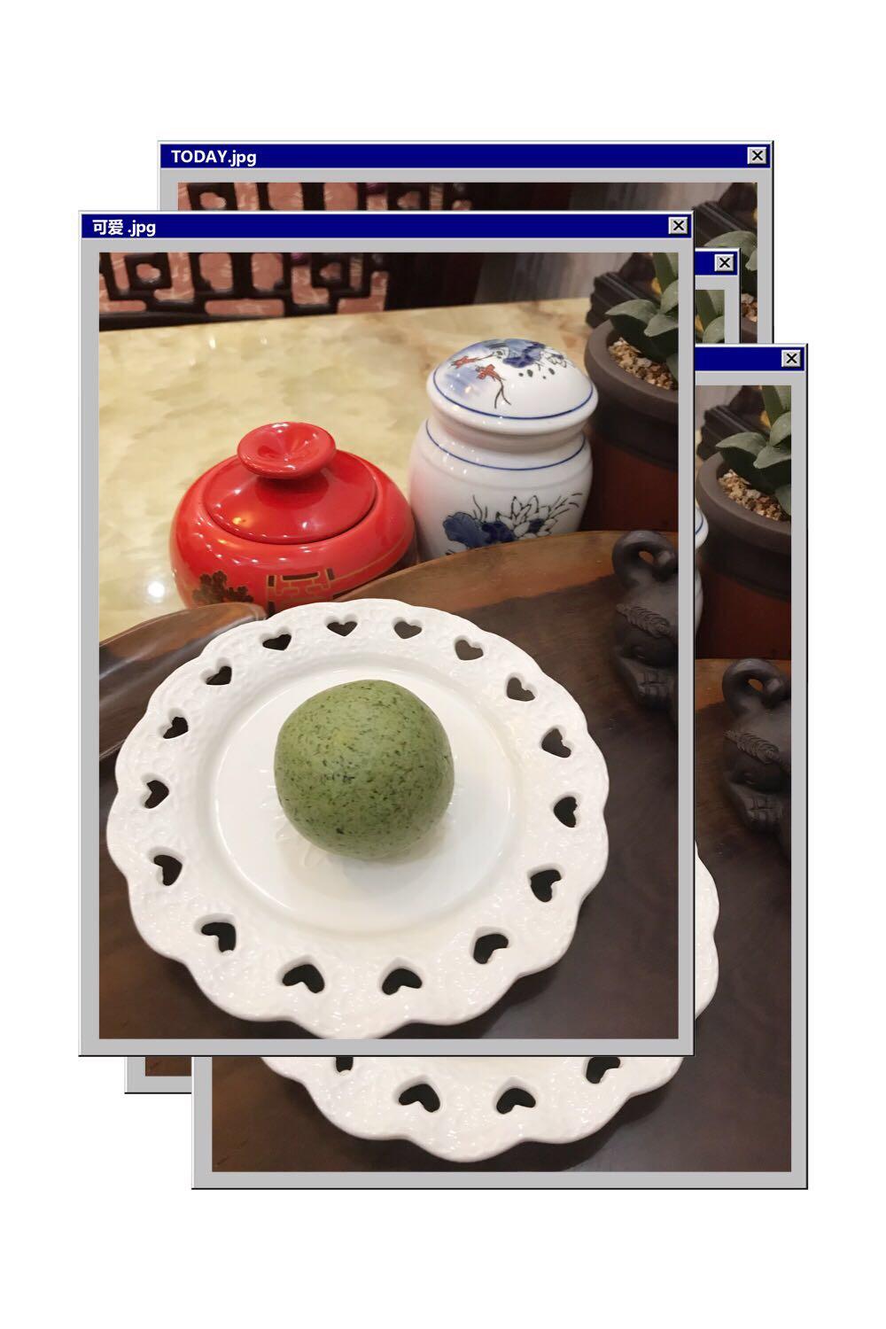 青团 | 流沙花生黑芝麻馅