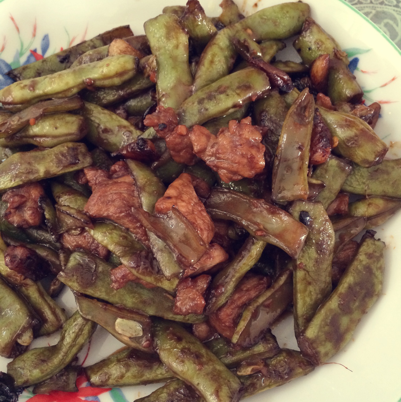 四季豆炒肉