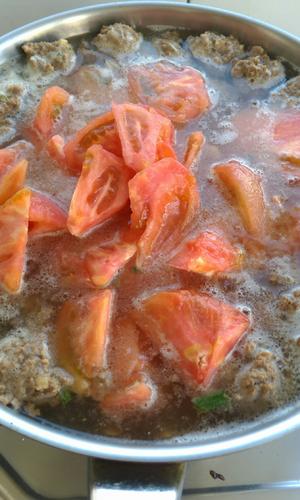 牛肉/羊肉 丸子 西红柿汤的做法 步骤12