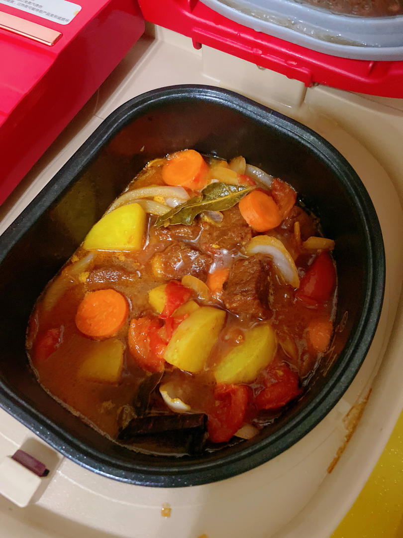 番茄土豆炖牛腩