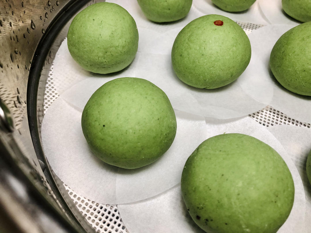 青团 | 咸蛋黄肉松馅