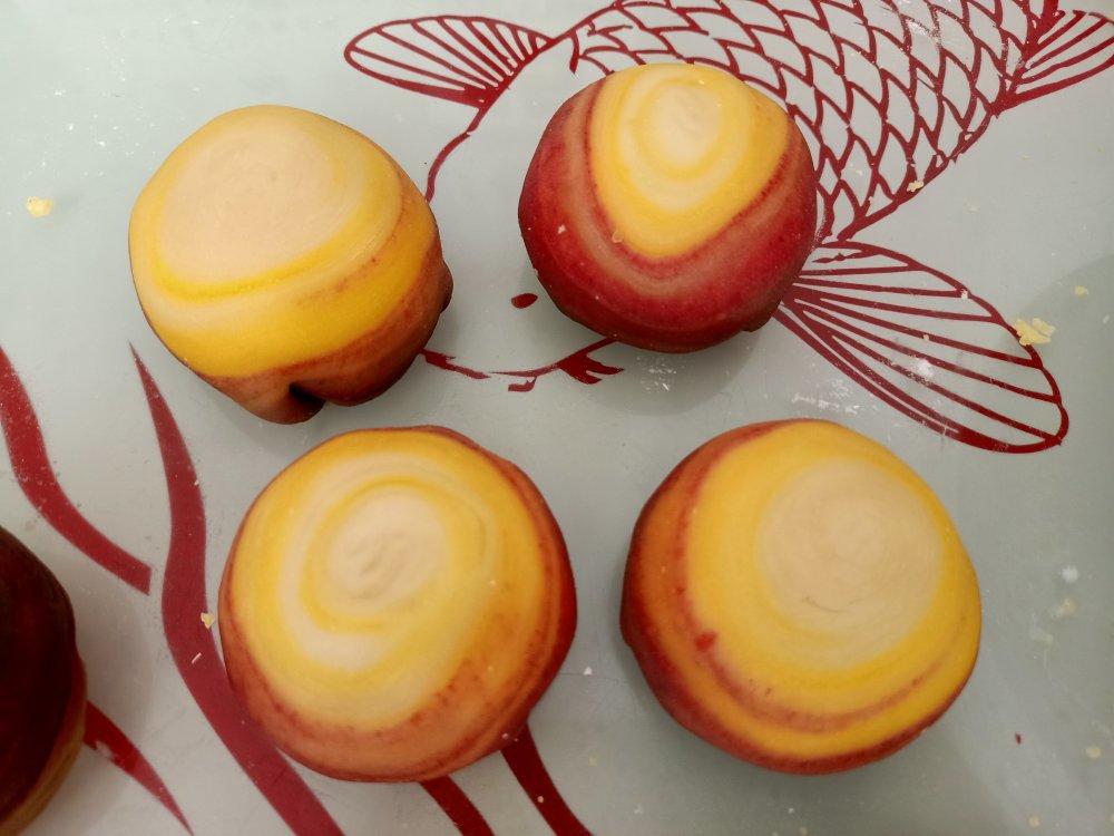 史上最详细彩色蛋黄酥教程