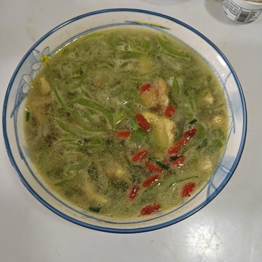 丝瓜鸡蛋汤