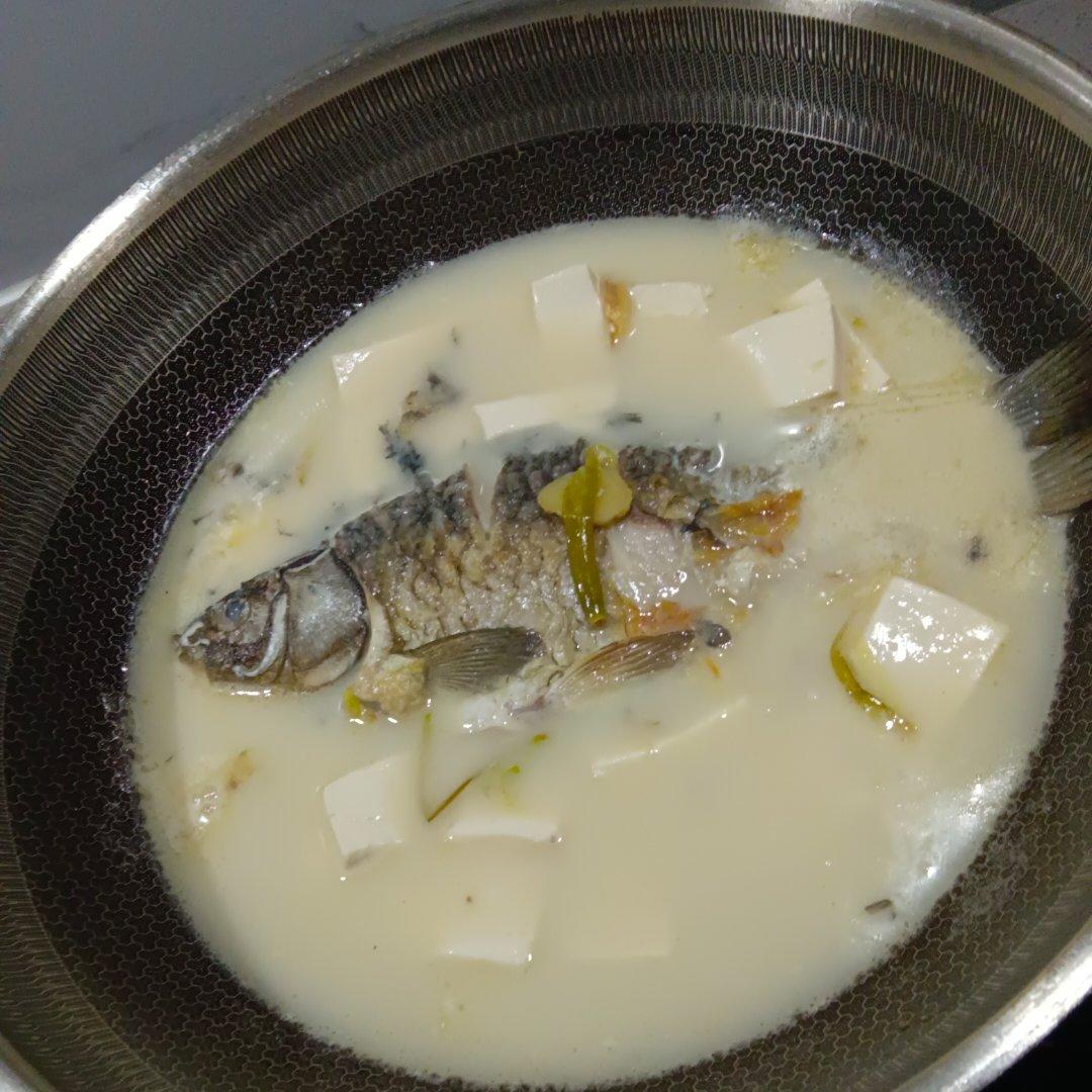 鲫鱼汤(鲫鱼豆腐汤)