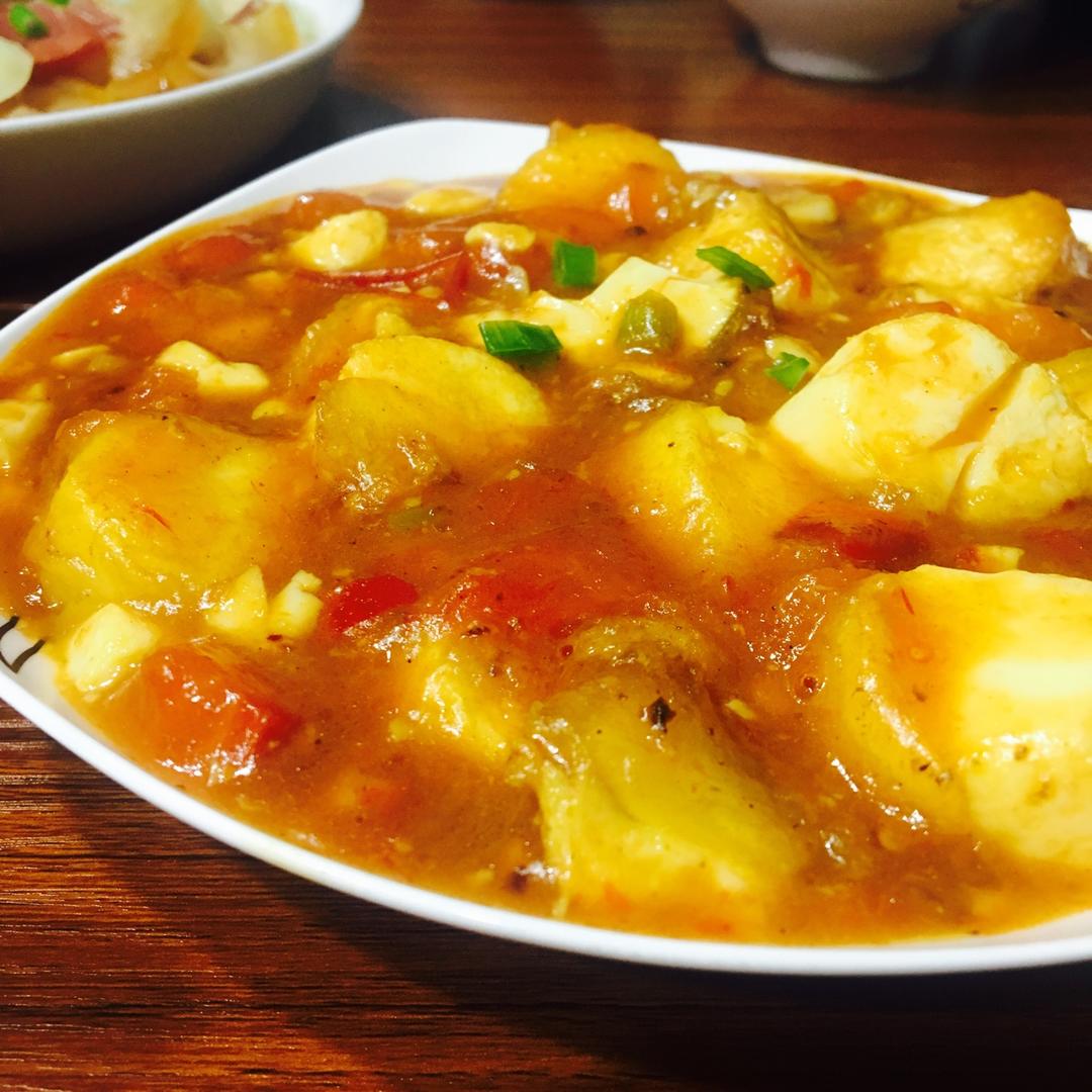 鱼香日本豆腐