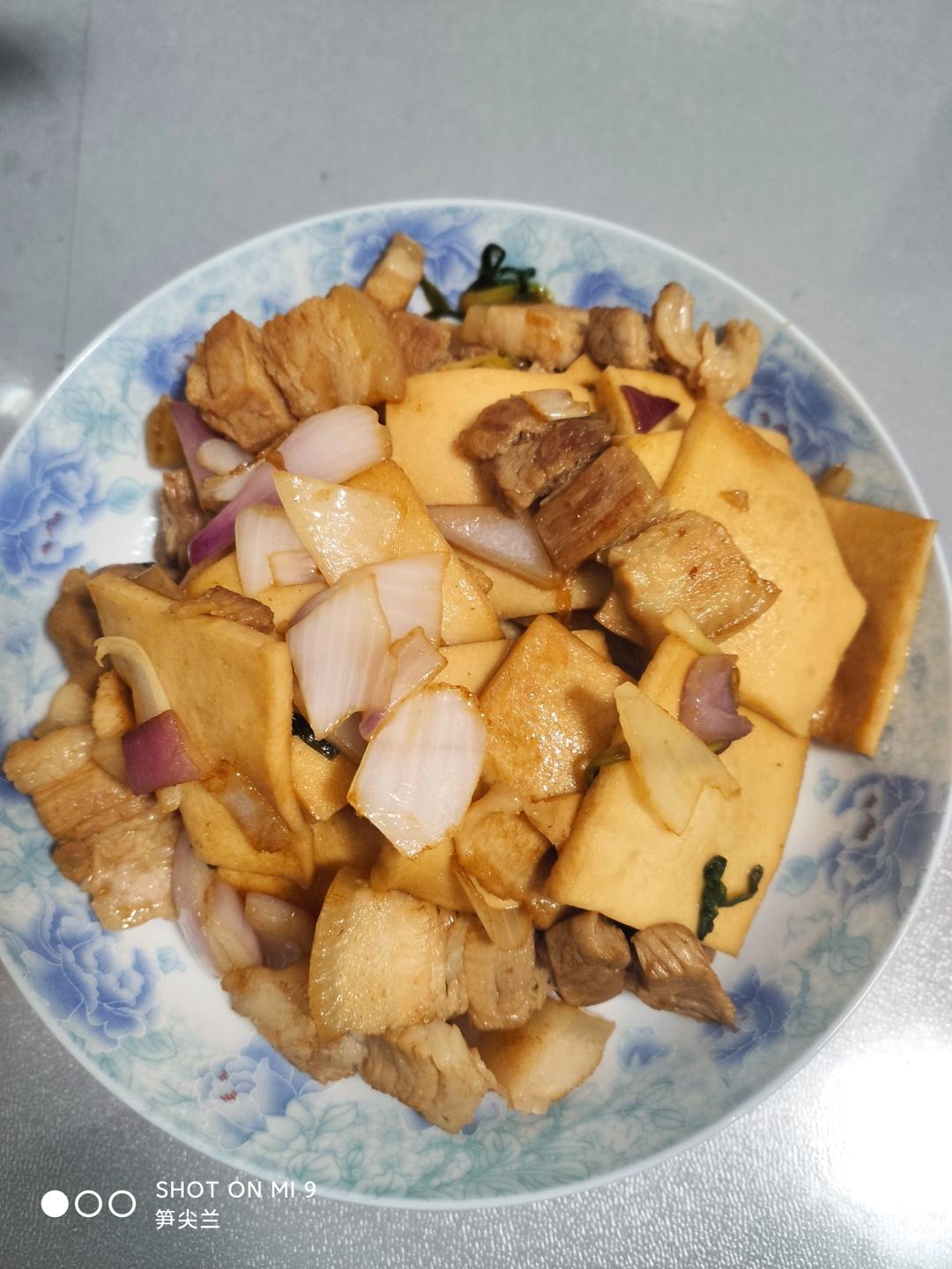 干锅千页豆腐