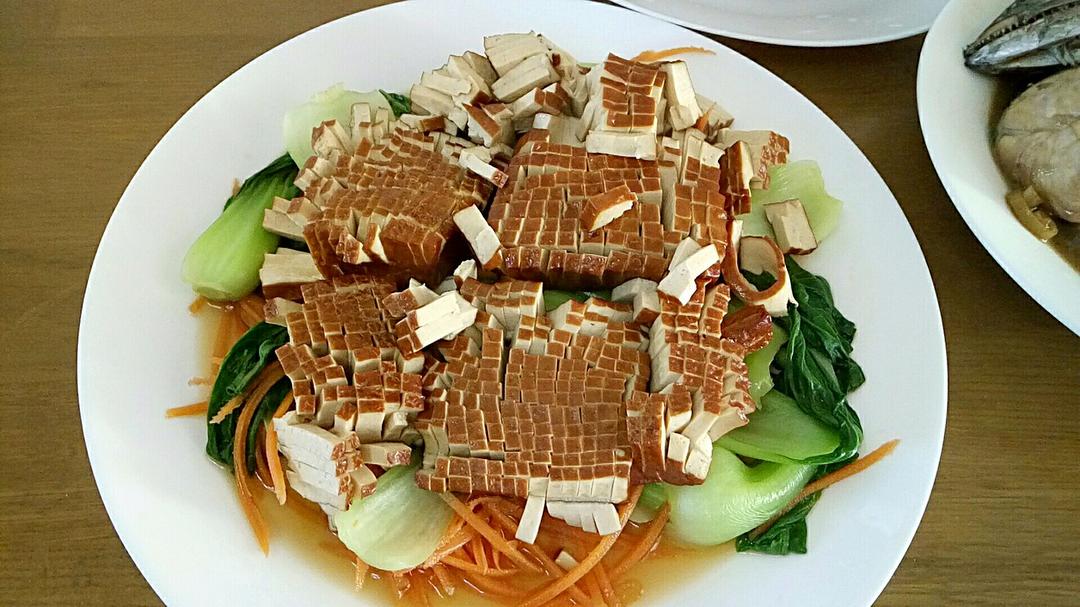 豆腐干的朴素吃法
