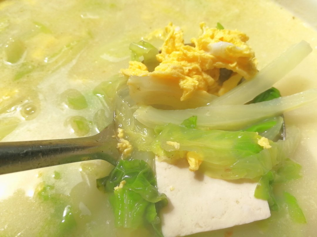 减肥营养白菜汤