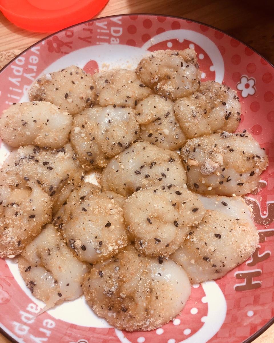糍粑，糯米糍，黄豆粉粘糯米球【附上黄豆粉的做法】