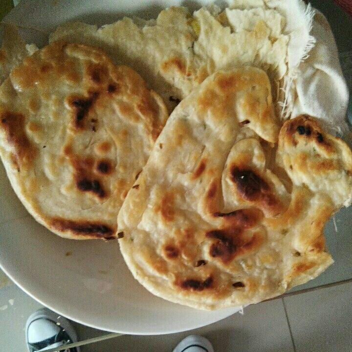 不用发面的葱油饼
