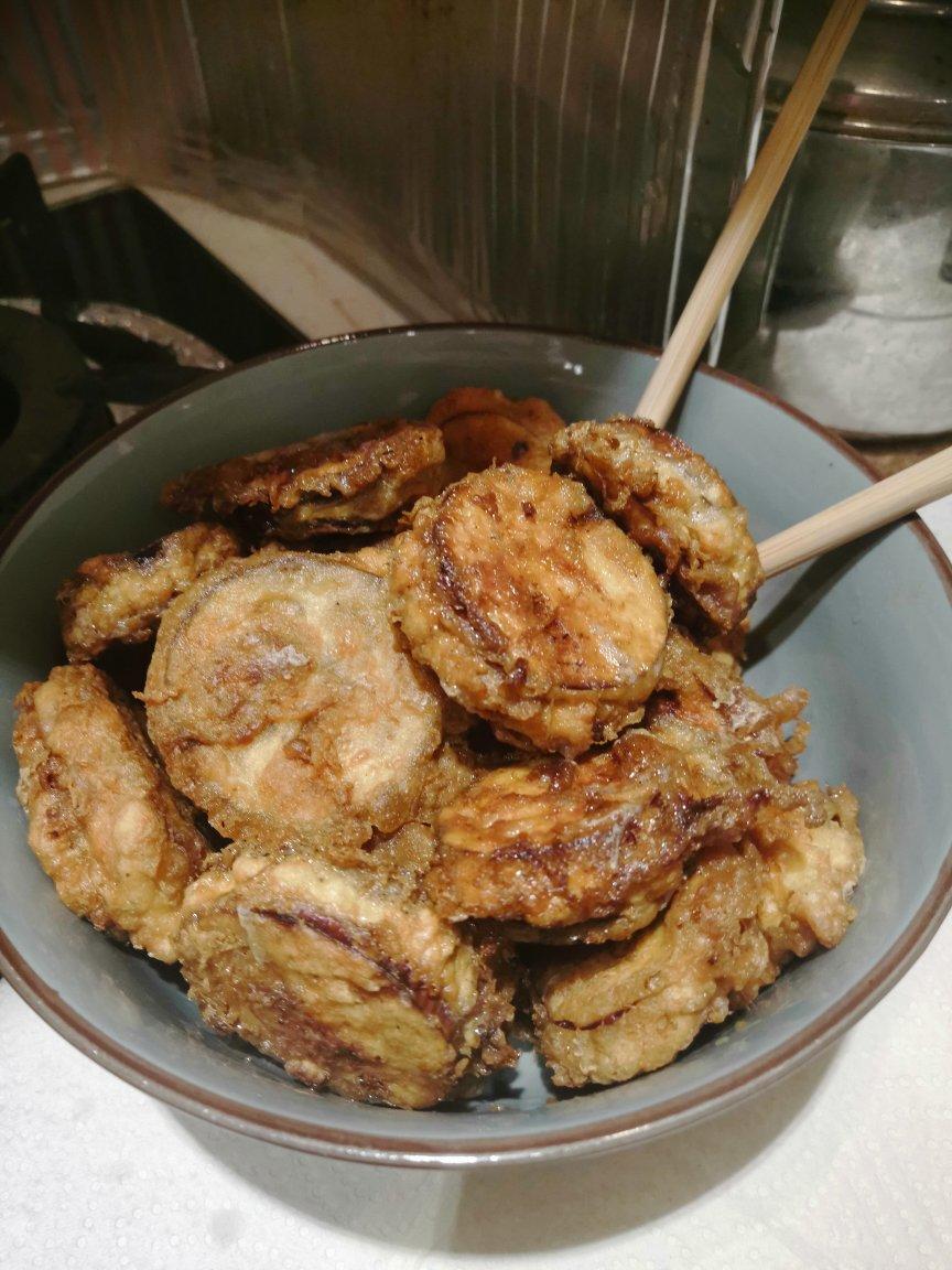 酥炸茄夹