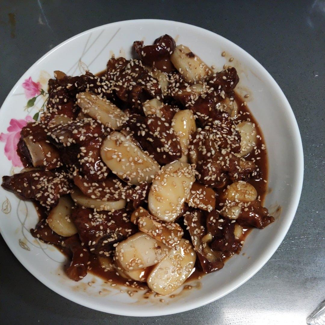 不加一滴水❗️好吃到光盘可乐排骨年糕❗️