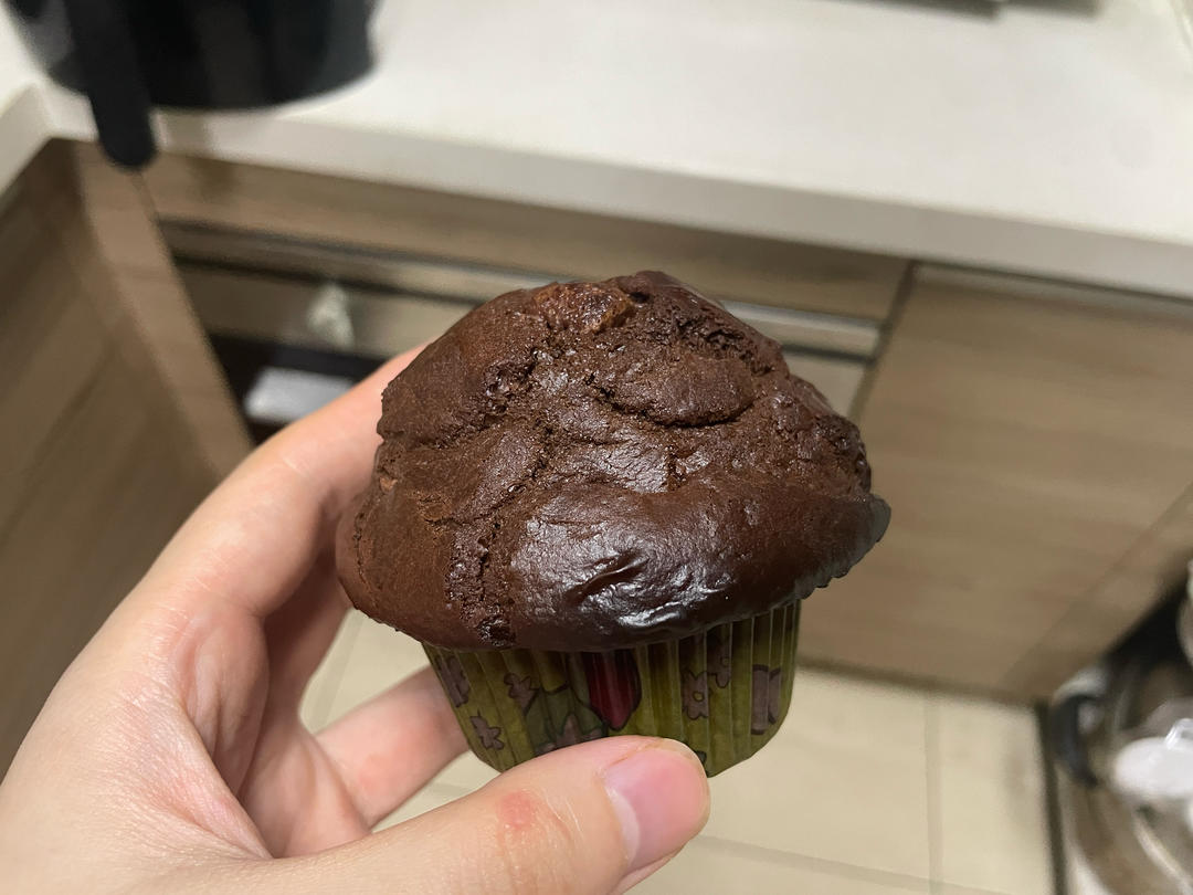 在家做巧克力蘑菇头麦芬蛋糕🍫