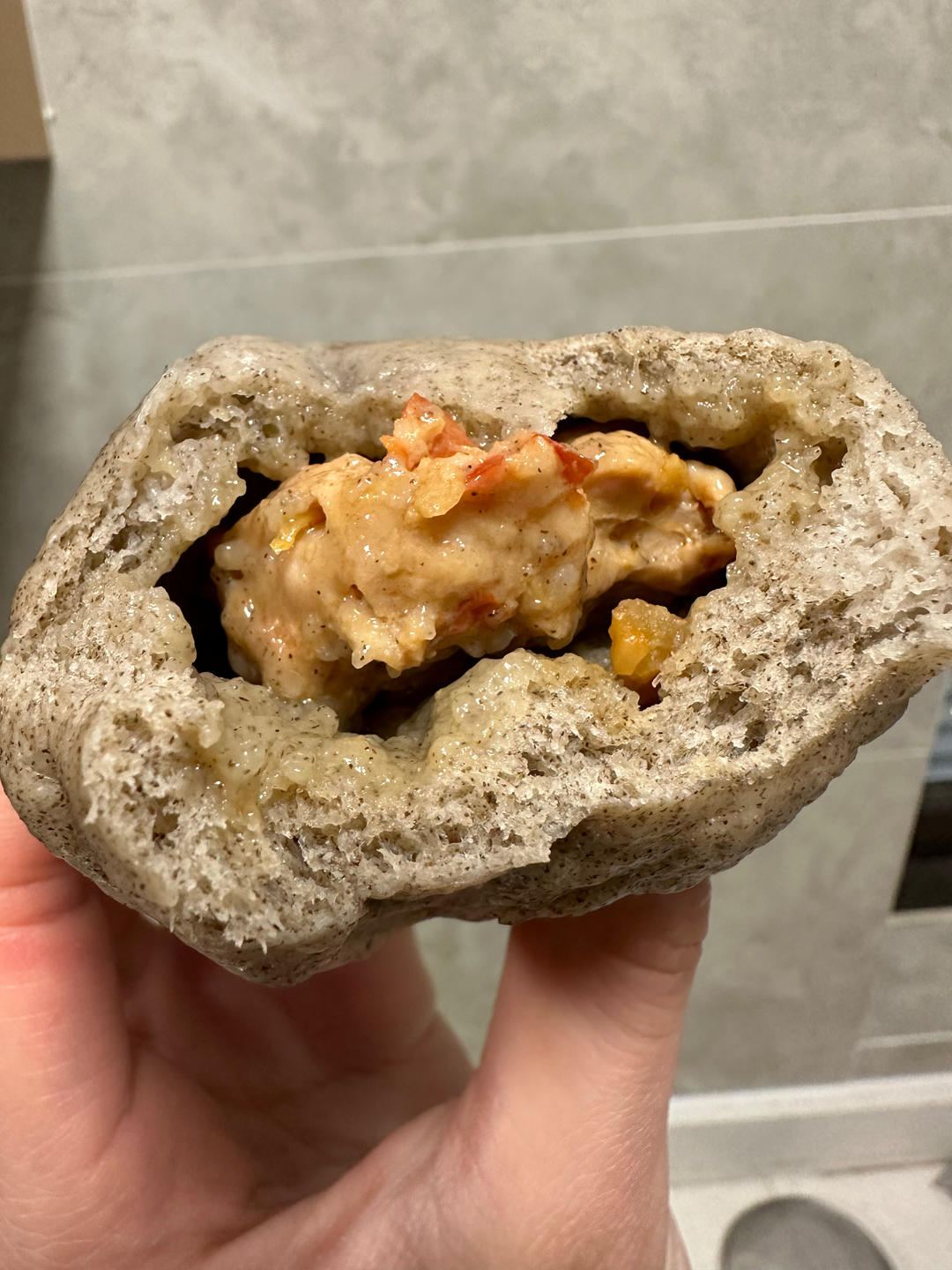 荞麦面剁椒肉包（自用记录）