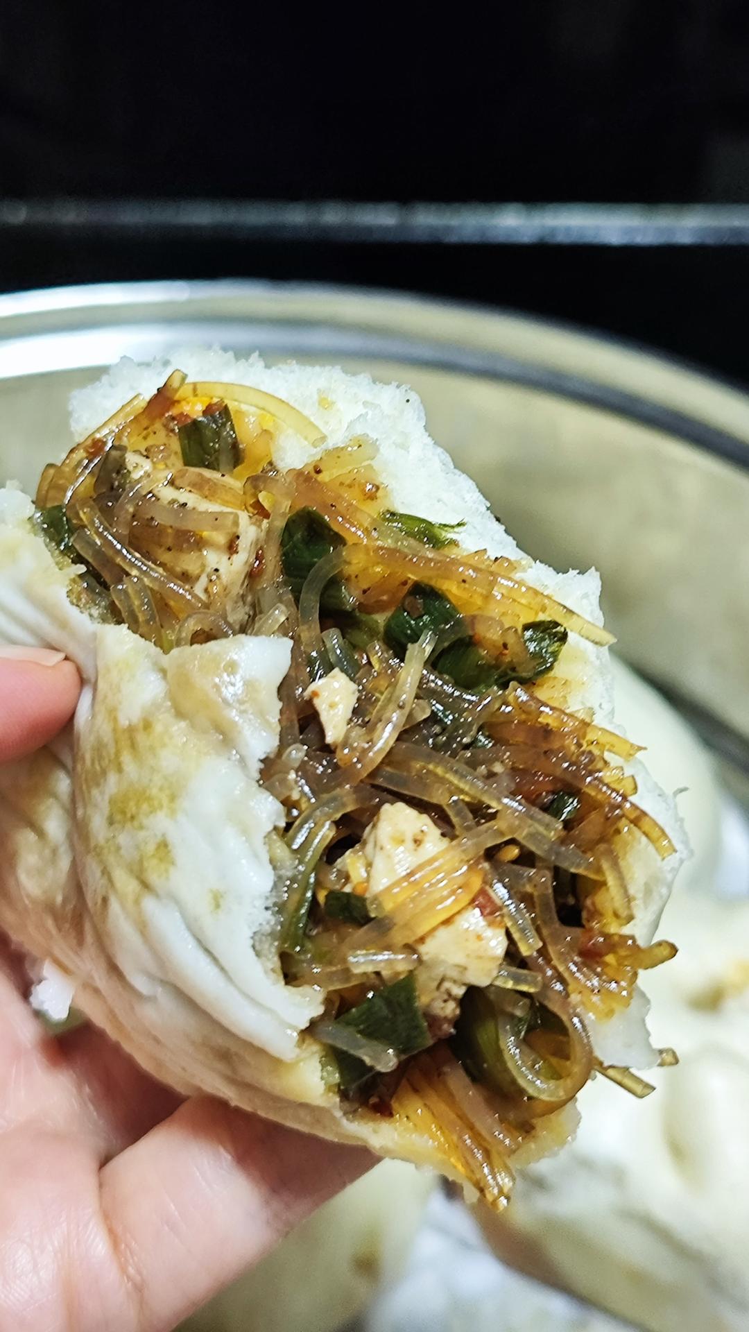 超好吃的豆腐粉条包