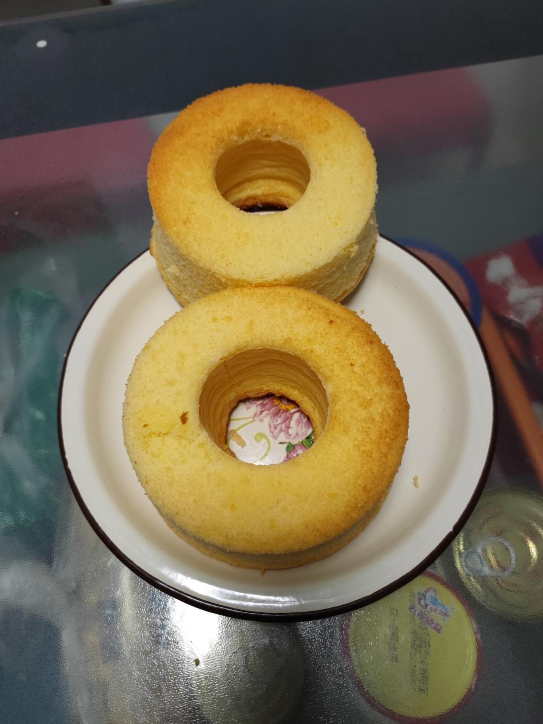 简单零失败8寸戚风（雀巢淡奶油版）