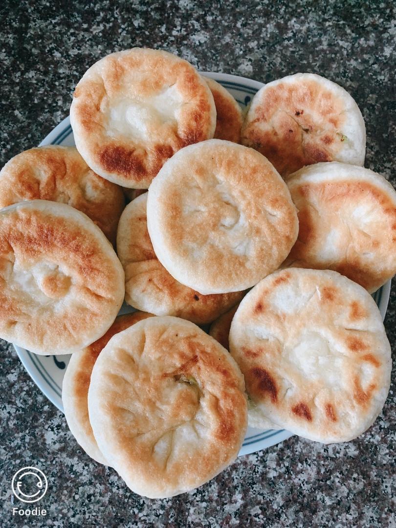 不用去早餐店的发面馅饼