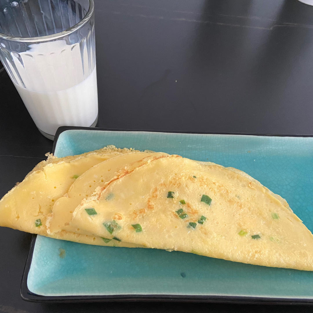 【牛奶鸡蛋早餐软饼】的做法