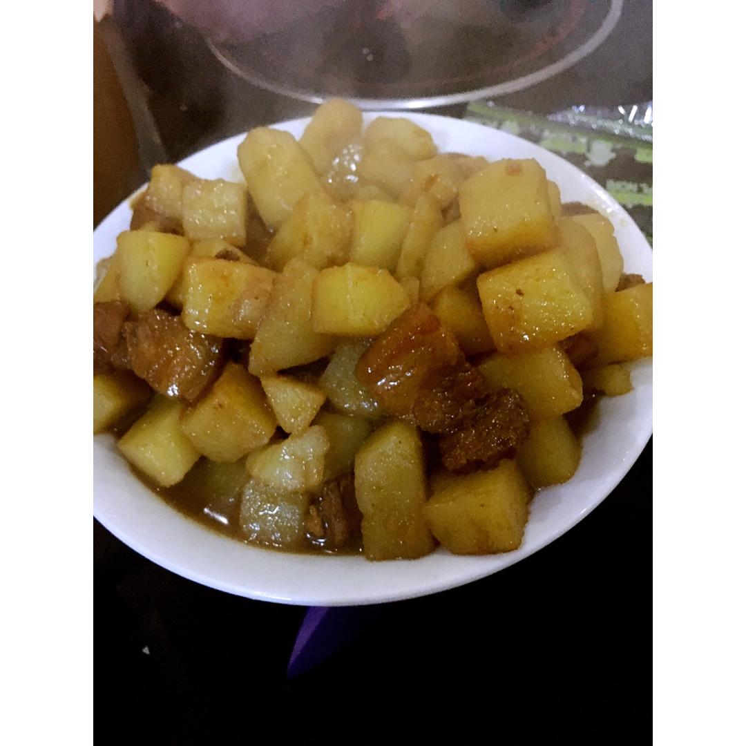 土豆烧肉