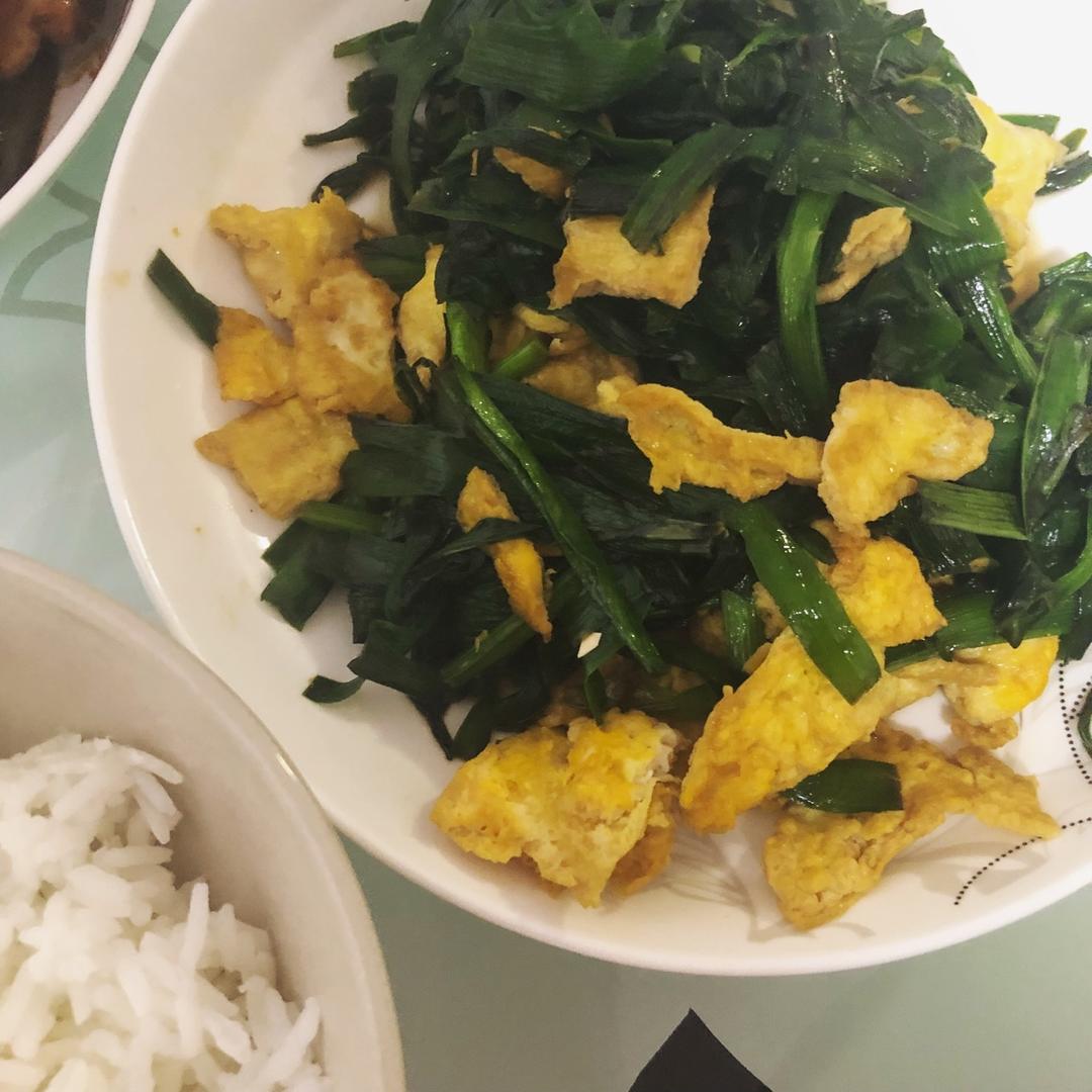 韭菜炒鸡蛋