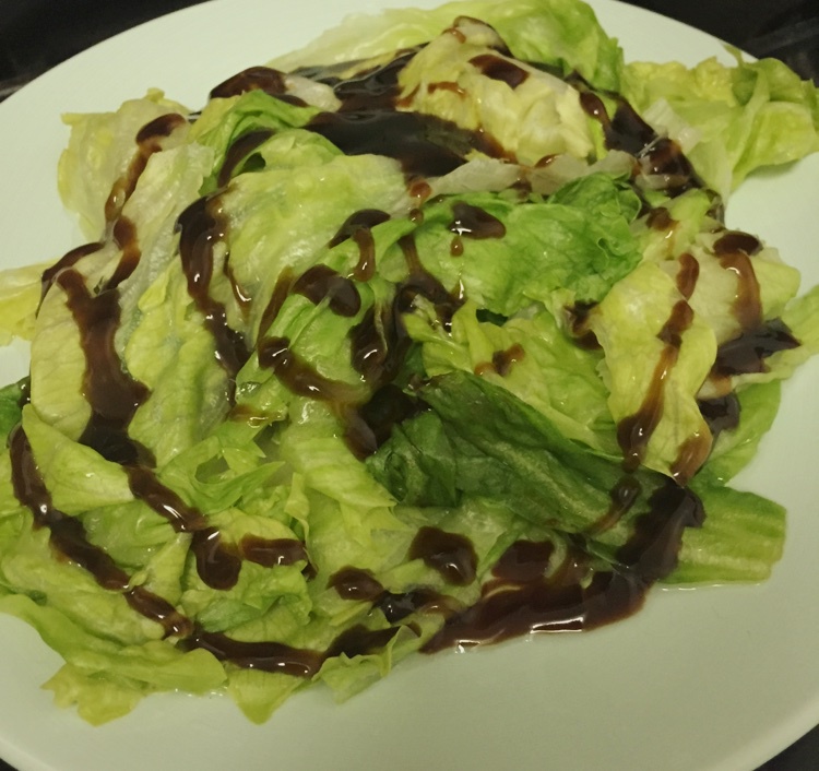 蚝油生菜（瘦身苦逼极致简约版）