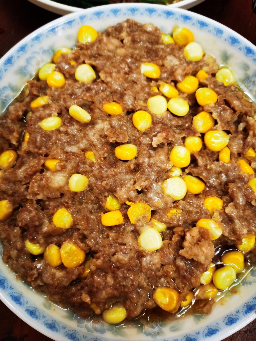 孩子爱吃的蒸肉饼